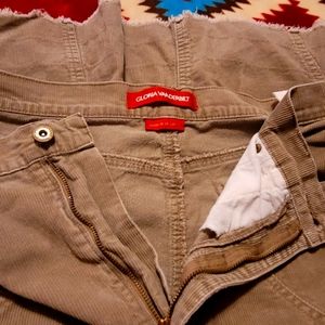 Gloria Vanderbilt womans 14 cordroy skirt